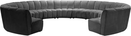 InfinityVelvet 11pc. Modular Sectional - Sterling House Interiors