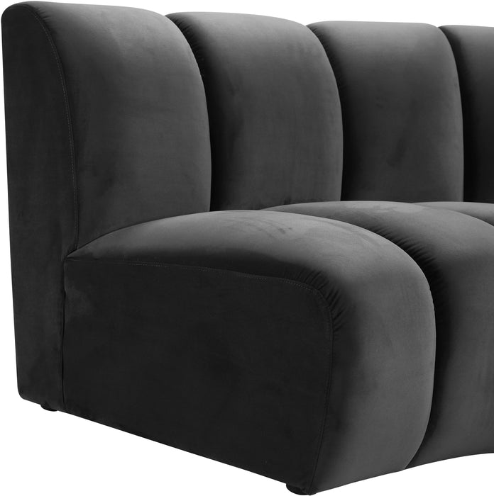 Infinity Velvet 4pc. Modular Sectional - Sterling House Interiors