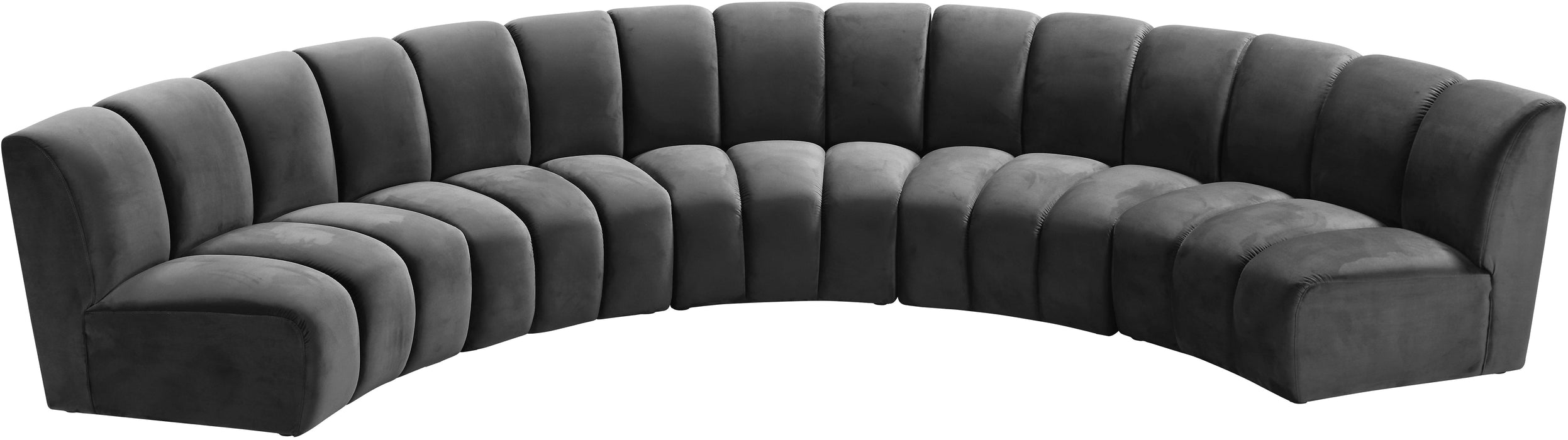 Infinity Velvet 5pc. Modular Sectional - Sterling House Interiors