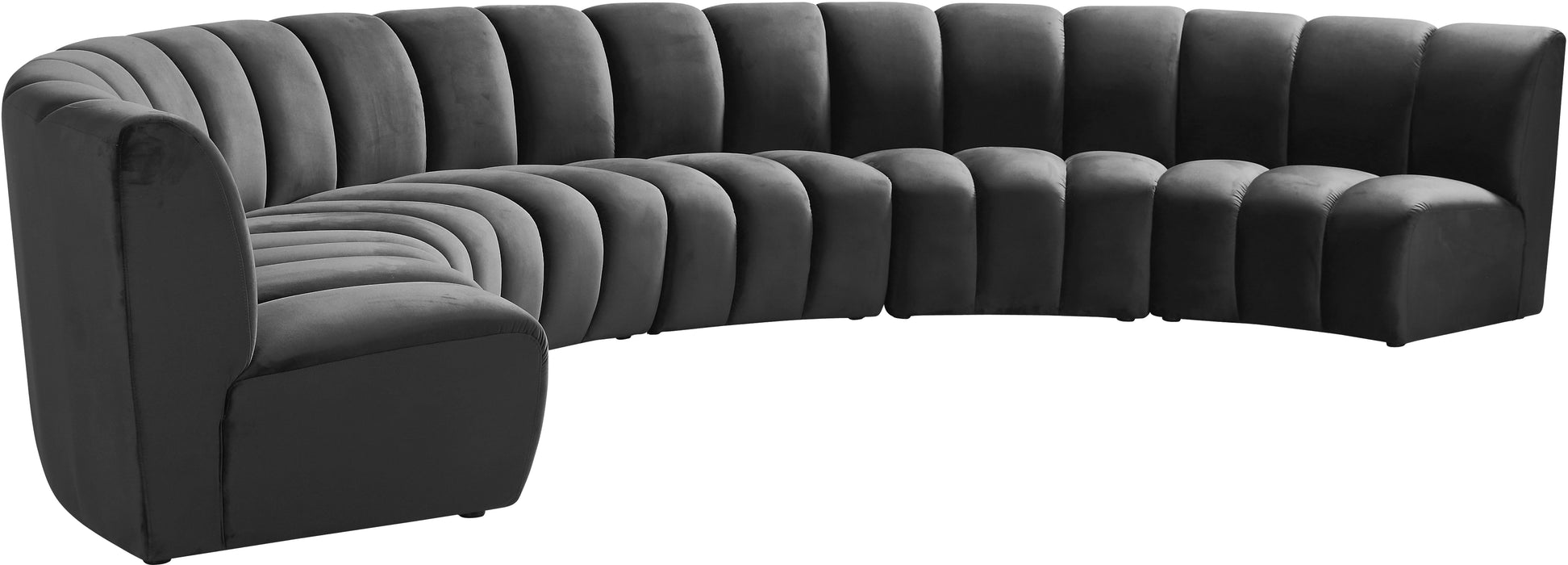 Infinity Velvet 6pc. Modular Sectional - Sterling House Interiors