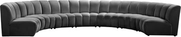 Infinity Velvet 7pc. Modular Sectional - Sterling House Interiors