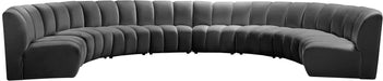 Infinity Velvet 8pc. Modular Sectional - Sterling House Interiors