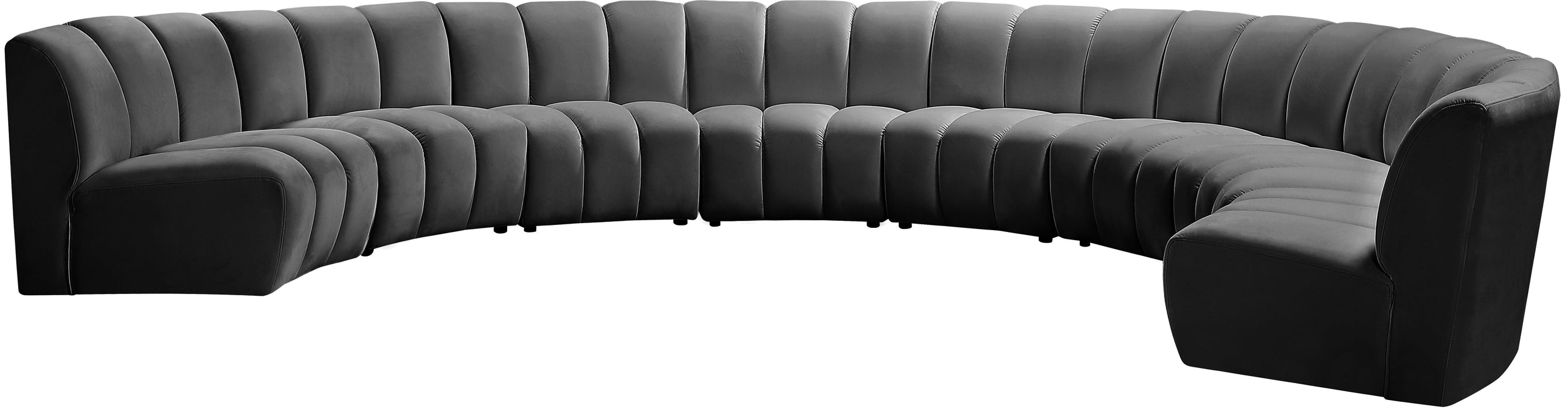 Infinity Velvet 8pc. Modular Sectional - Sterling House Interiors