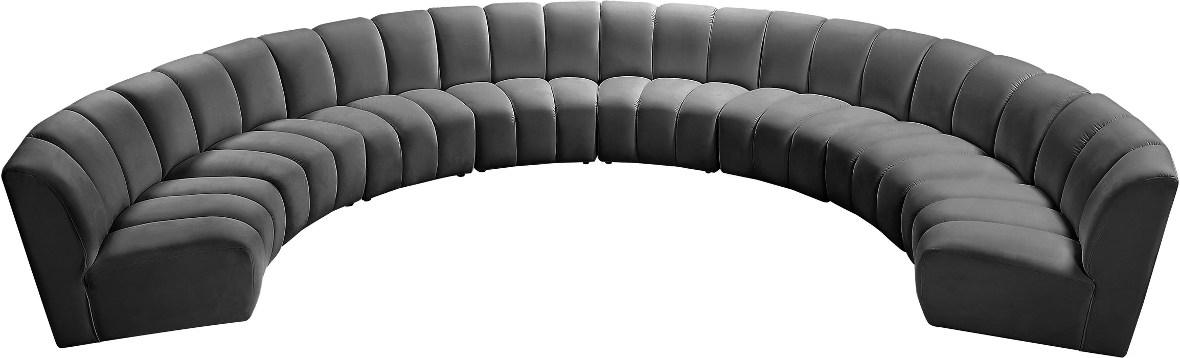 Infinity Velvet 8pc. Modular Sectional - Sterling House Interiors