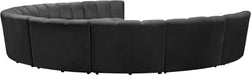 Infinity Velvet 9pc. Modular Sectional - Sterling House Interiors