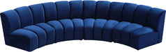 Infinity Velvet 4pc. Modular Sectional - Sterling House Interiors