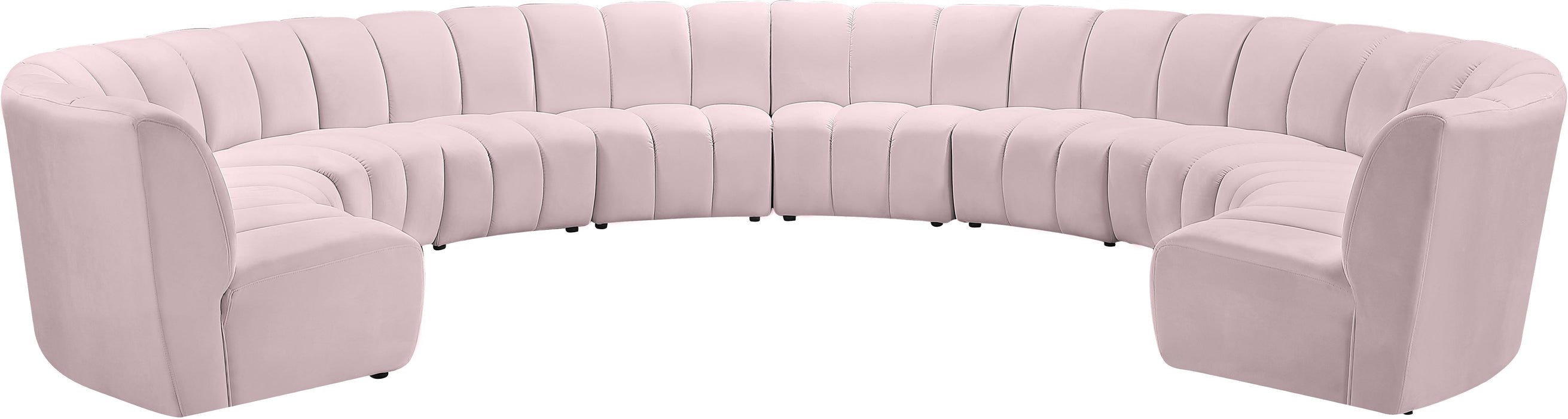 Infinity Velvet 10pc. Modular Sectional - Sterling House Interiors