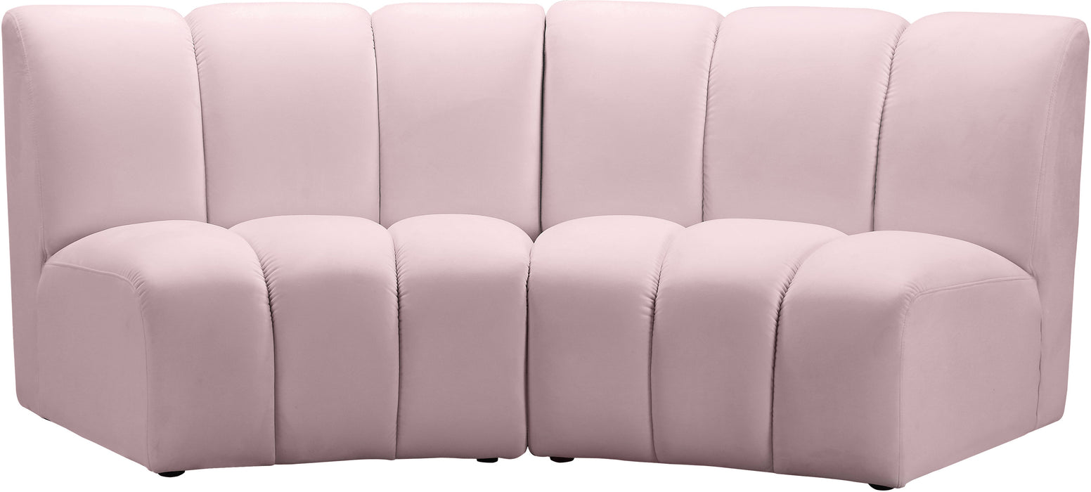 Infinity Velvet 2pc. Modular Sectional - Sterling House Interiors