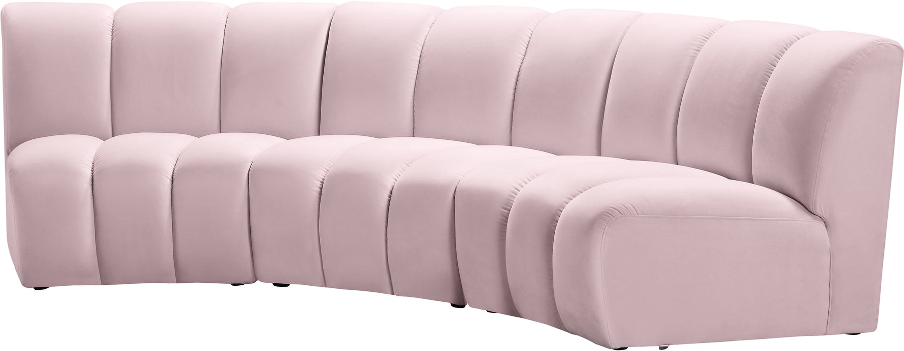 Infinity Velvet 3pc. Modular Sectional - Sterling House Interiors