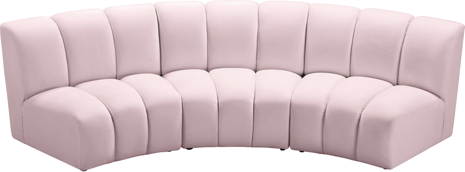 Infinity Velvet 3pc. Modular Sectional - Sterling House Interiors