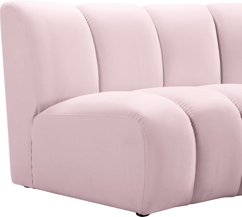 Infinity Velvet 3pc. Modular Sectional - Sterling House Interiors