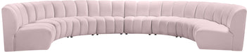 Infinity Velvet 8pc. Modular Sectional - Sterling House Interiors