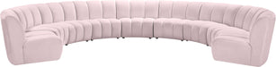 Infinity Velvet 9pc. Modular Sectional - Sterling House Interiors