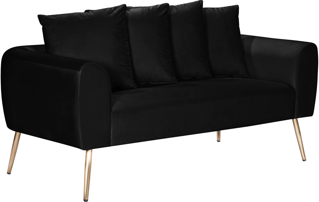 Quinn Velvet Loveseat - Sterling House Interiors