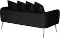 Quinn Velvet Loveseat - Sterling House Interiors