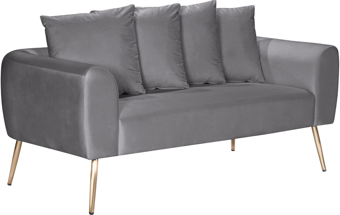 Quinn Velvet Loveseat - Sterling House Interiors