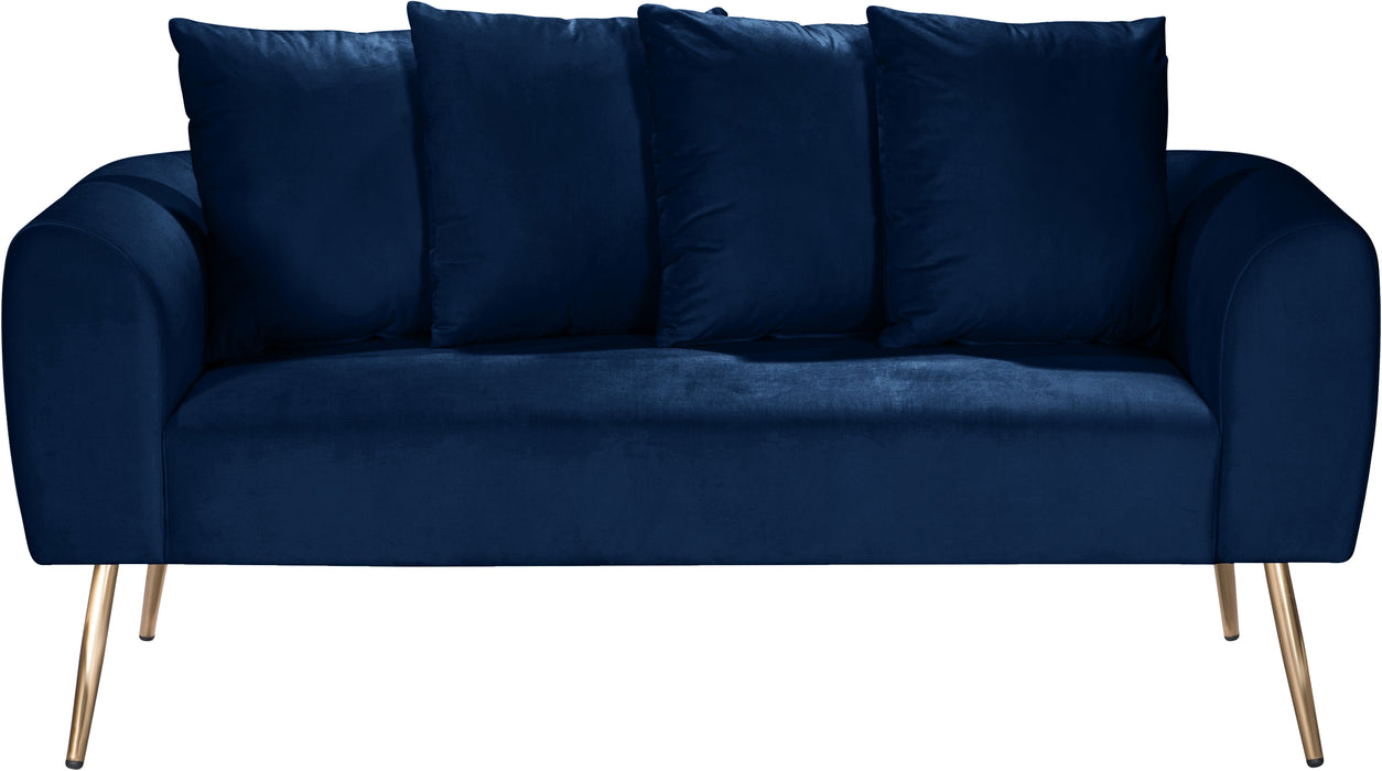 Quinn Velvet Loveseat - Sterling House Interiors