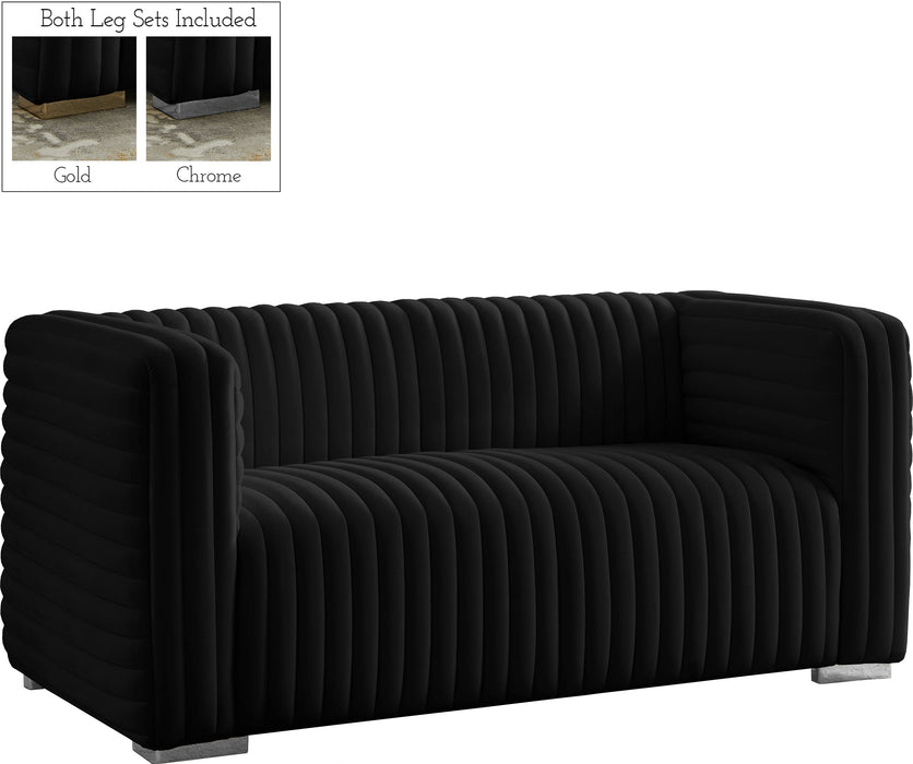 Ravish Velvet Loveseat - Sterling House Interiors