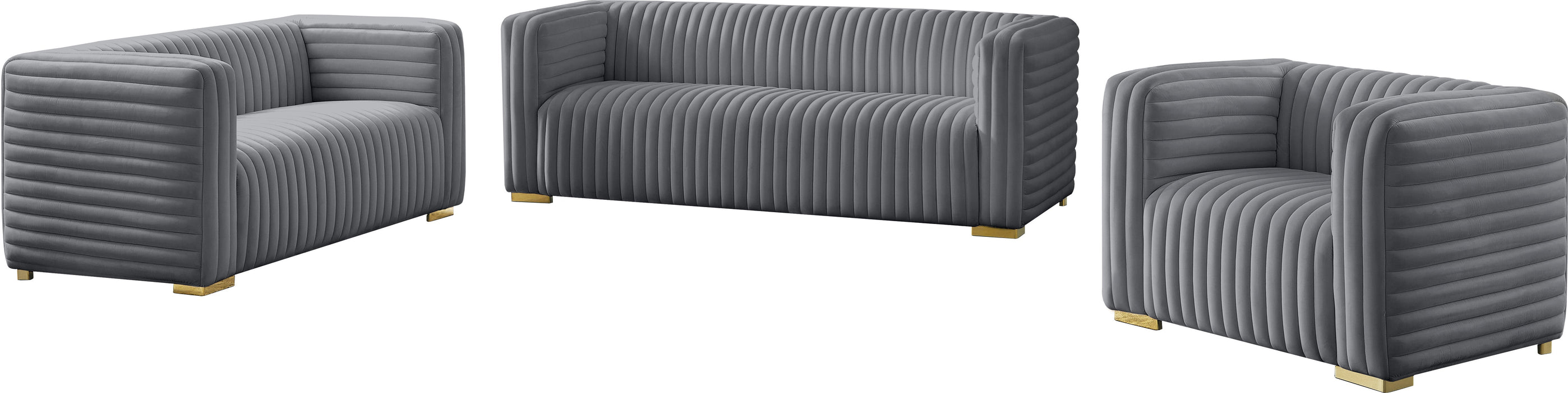 Ravish Velvet Loveseat - Sterling House Interiors