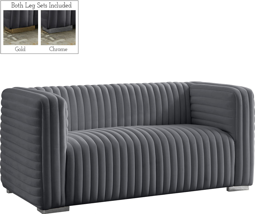 Ravish Velvet Loveseat - Sterling House Interiors