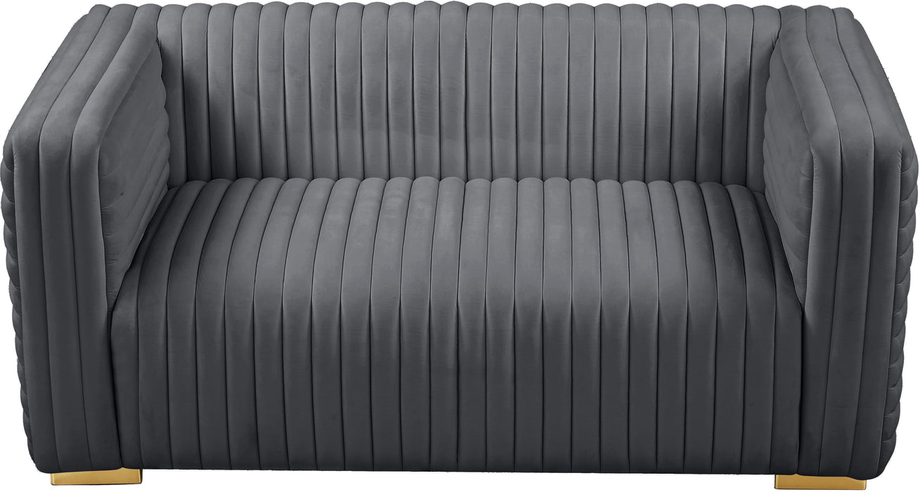 Ravish Velvet Loveseat - Sterling House Interiors