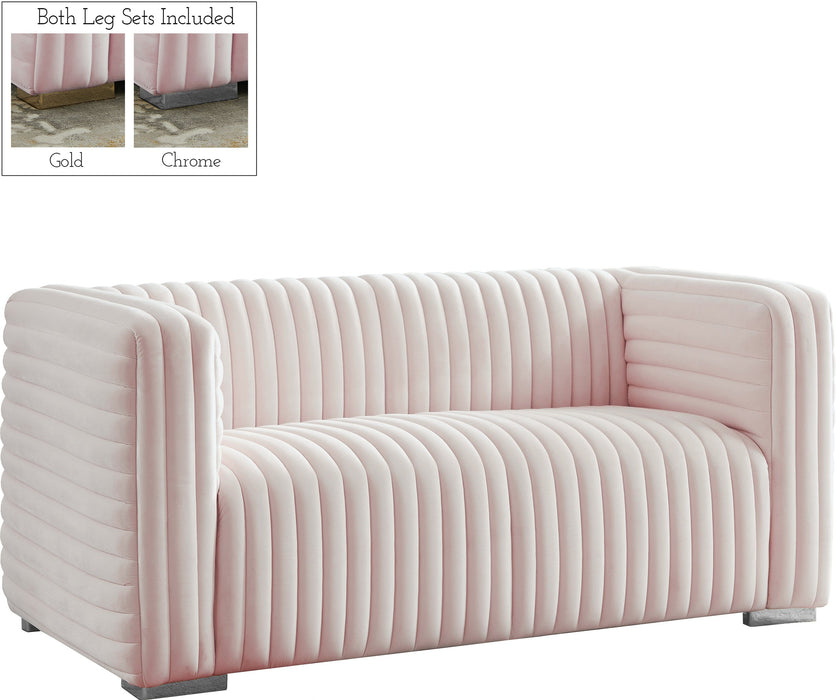 Ravish Velvet Loveseat - Sterling House Interiors