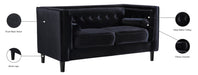 Taylor Velvet Loveseat - Sterling House Interiors