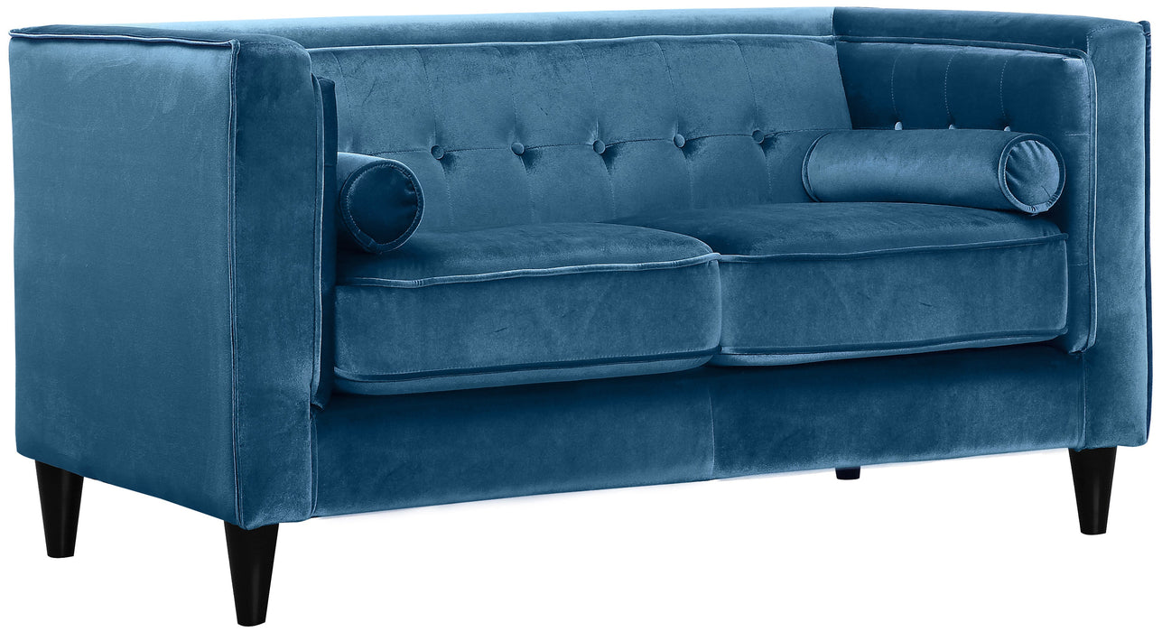 Taylor Velvet Loveseat - Sterling House Interiors