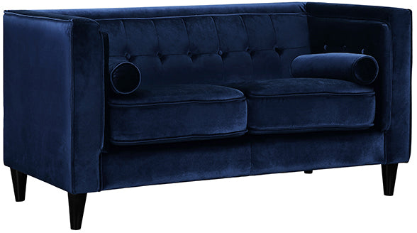 Taylor Velvet Loveseat - Sterling House Interiors