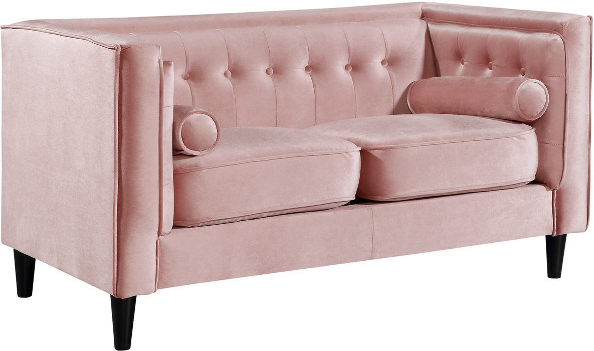 Taylor Velvet Loveseat - Sterling House Interiors