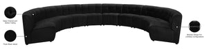 Limitless Velvet 10pc. Modular Sectional - Sterling House Interiors