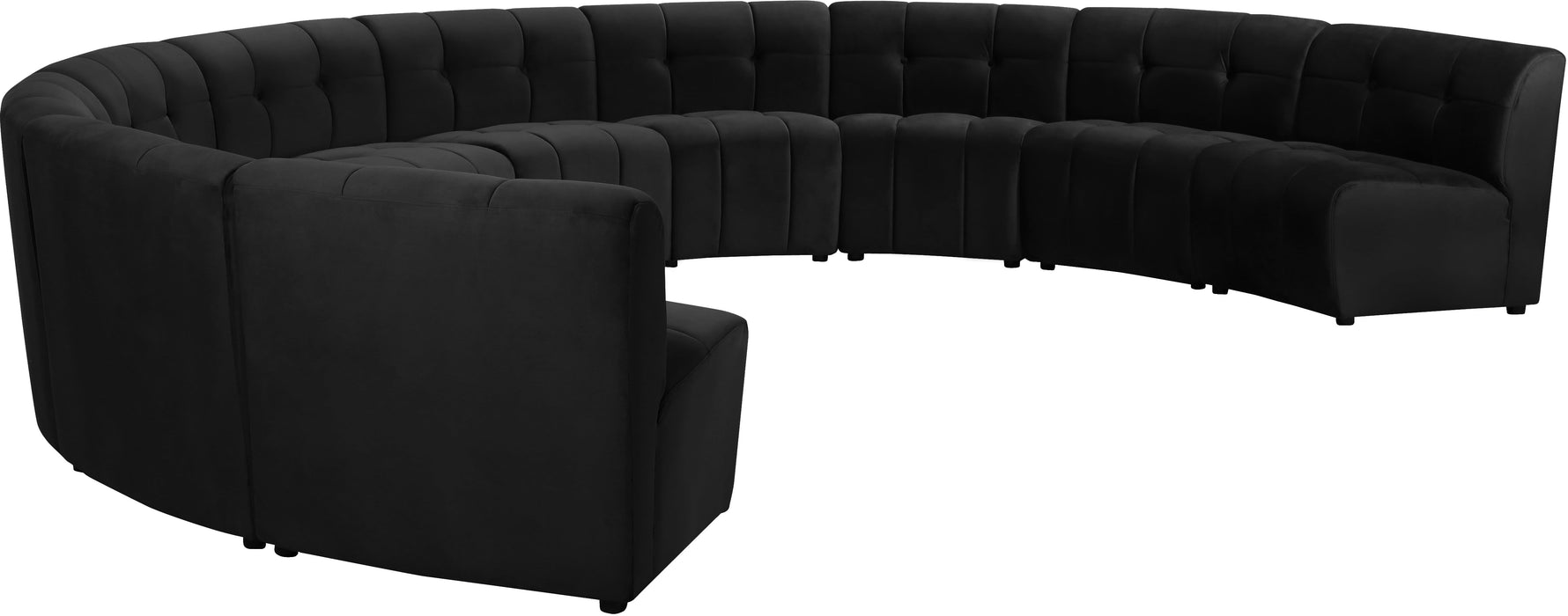 Limitless Velvet 10pc. Modular Sectional - Sterling House Interiors