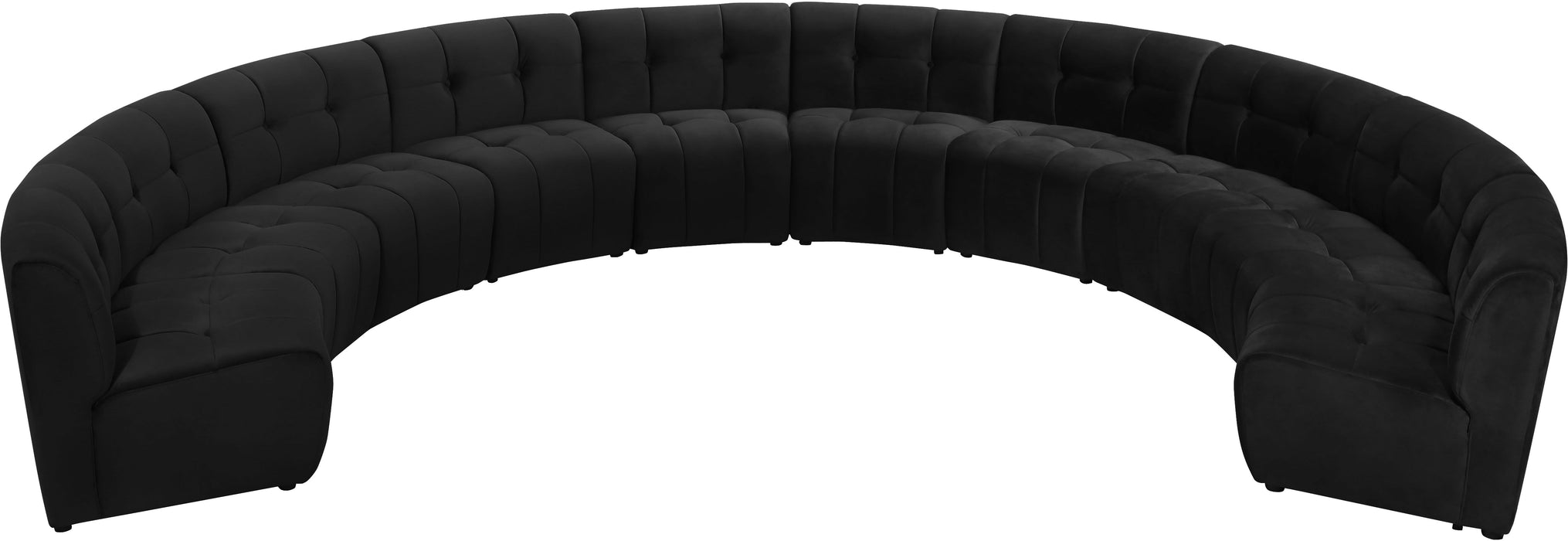 Limitless Velvet 10pc. Modular Sectional - Sterling House Interiors