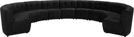 Limitless Velvet 11pc. Modular Sectional - Sterling House Interiors