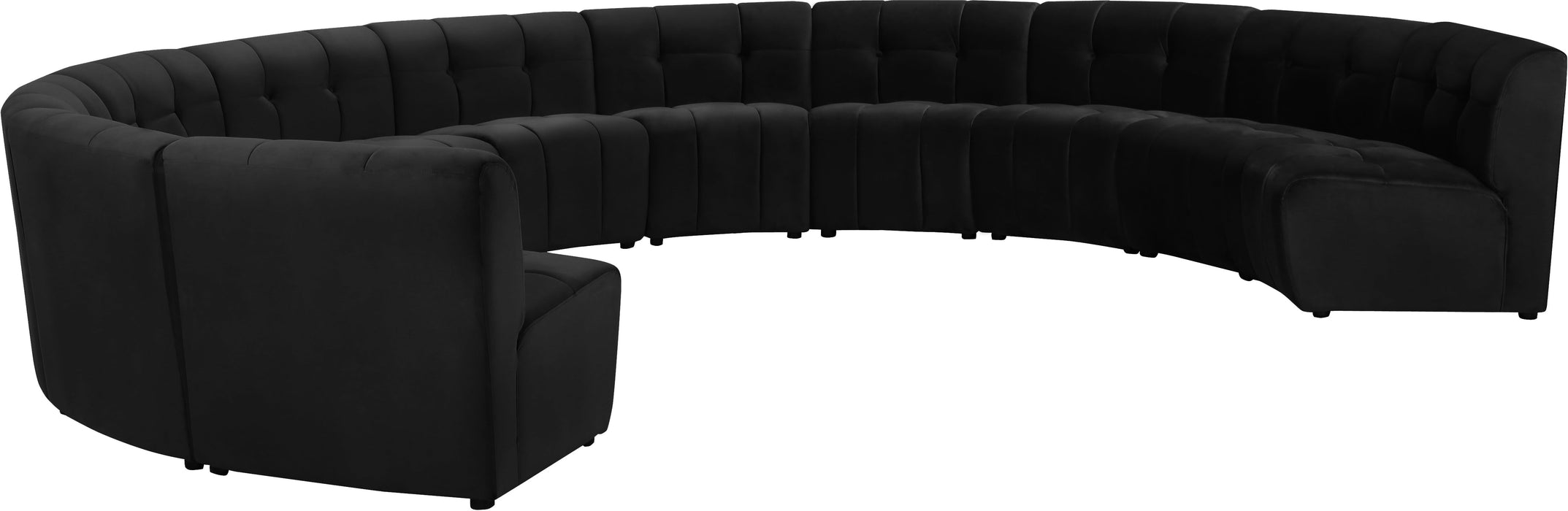 Limitless Velvet 11pc. Modular Sectional - Sterling House Interiors