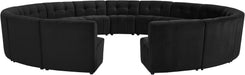 Limitless Velvet 15pc. Modular Sectional - Sterling House Interiors