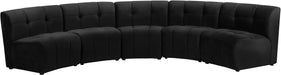 Limitless Velvet 5pc. Modular Sectional - Sterling House Interiors