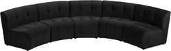 Limitless Velvet 5pc. Modular Sectional - Sterling House Interiors