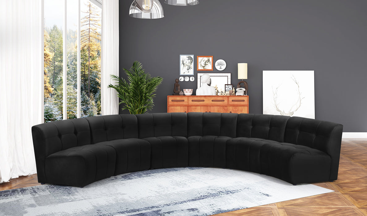 Limitless Velvet 6pc. Modular Sectional - Sterling House Interiors