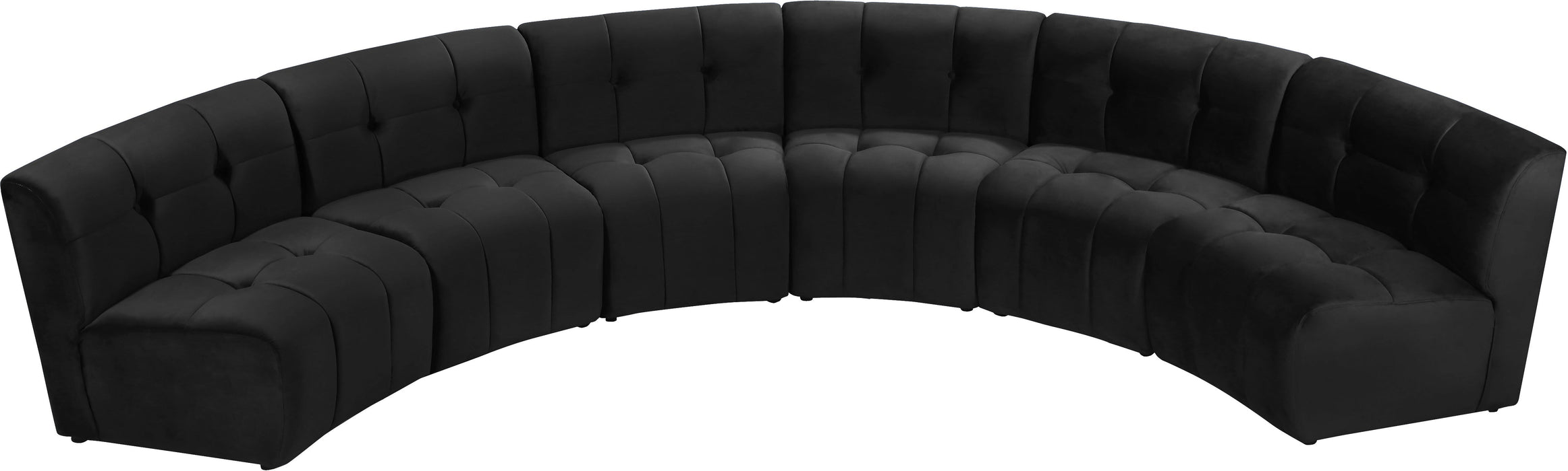 Limitless Velvet 6pc. Modular Sectional - Sterling House Interiors