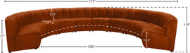 Limitless Velvet 10pc. Modular Sectional - Sterling House Interiors