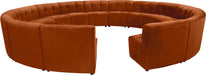 Limitless Velvet 15pc. Modular Sectional - Sterling House Interiors