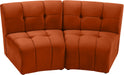 Limitless Velvet 2pc. Modular Sectional - Sterling House Interiors