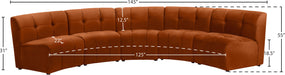 Limitless Velvet 5pc. Modular Sectional - Sterling House Interiors