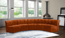 Limitless Velvet 5pc. Modular Sectional - Sterling House Interiors