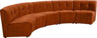 Limitless Velvet 5pc. Modular Sectional - Sterling House Interiors