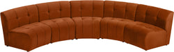 Limitless Velvet 5pc. Modular Sectional - Sterling House Interiors