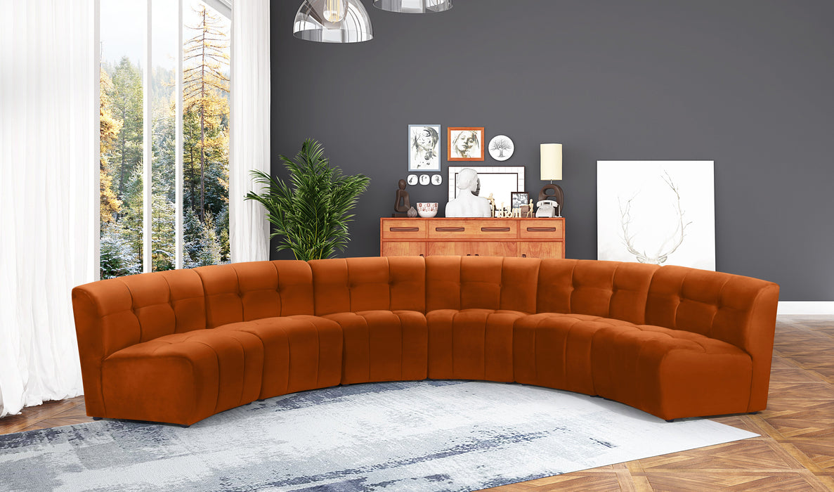 Limitless Velvet 6pc. Modular Sectional - Sterling House Interiors