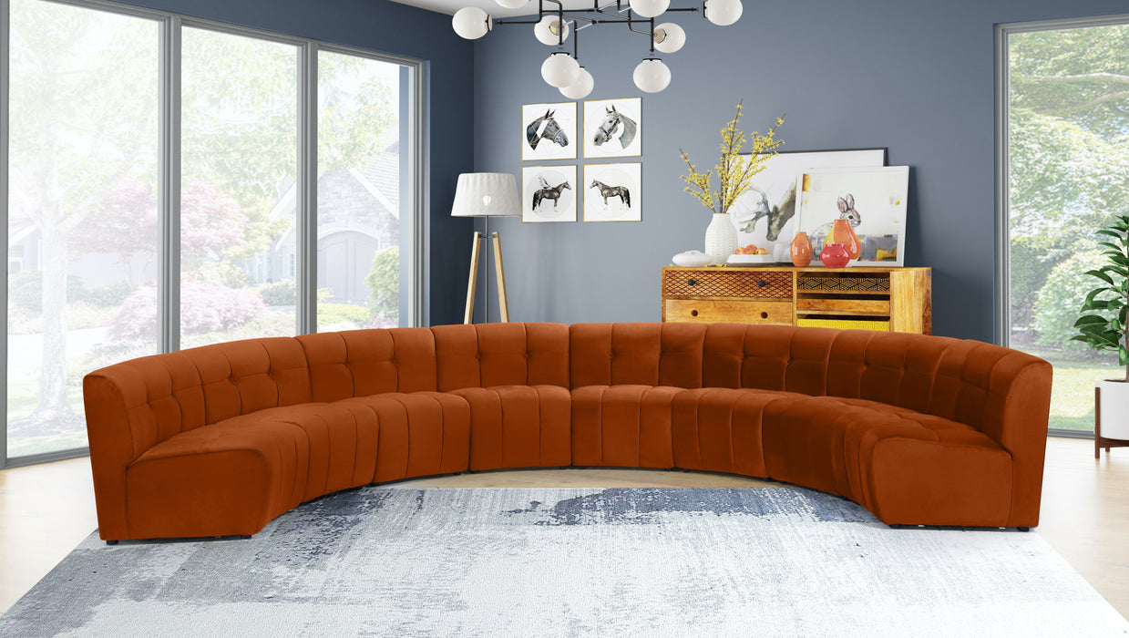 Limitless Velvet 8pc. Modular Sectional - Sterling House Interiors