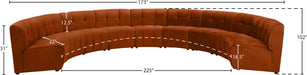Limitless Velvet 9pc. Modular Sectional - Sterling House Interiors